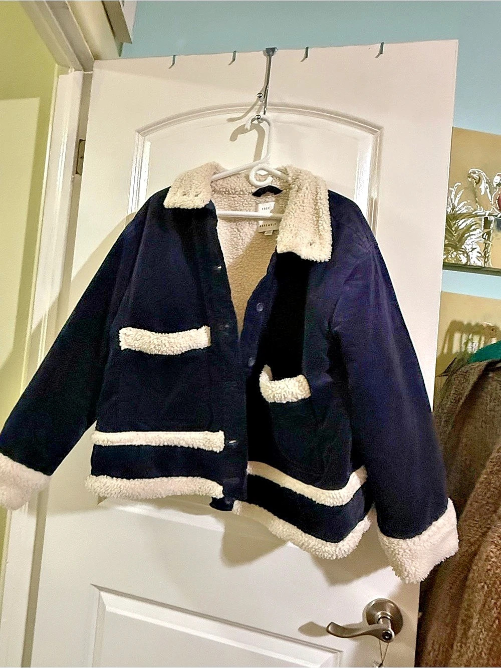 Free Assembly Sherpa-Lined Corduroy Jacket Girls 16-18